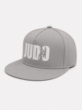 Snapback JUDO сірого кольору з вишивкою