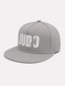 Snapback JUDO сірого кольору з вишивкою