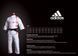 Кімоно для дзюдо Adidas серії Club з срібними смугами на плечах | синє | Adidas J350BP J350BP130s фото 8