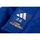 Кімоно для дзюдо Adidas серії Club з срібними смугами на плечах | синє | Adidas J350BP J350BP130s фото 5