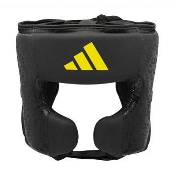 Шолом боксерський ADIDAS X ANDERSON SILVA 50 | чорно-жовтий | ADIDAS ADIAS50HG ANDERSON SILVA 50л фото