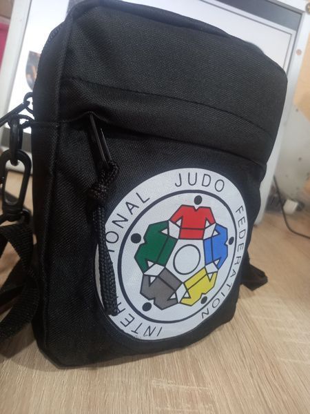 Сумка-барсетка JUDO чорна &ndash; компактна сумка для спортсмена 00035а77 фото