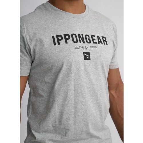 Сіра футболка IPPON GEAR CLAIM дзюдо 0508 фото