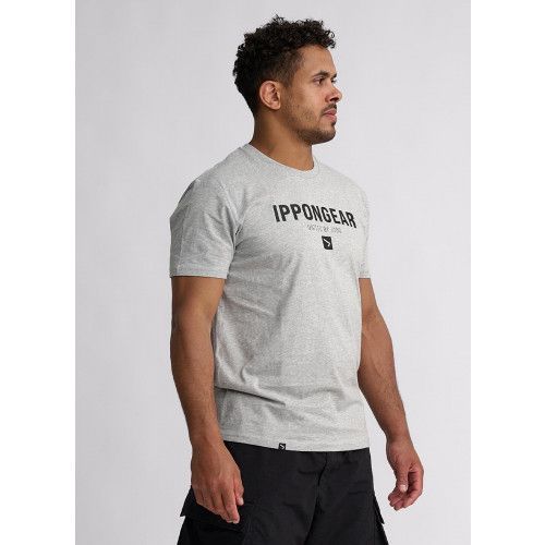 Сіра футболка IPPON GEAR CLAIM дзюдо 0508 фото