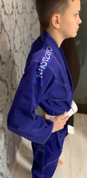 Дитяче кімоно для джиу-джитсу Kintayo синє 350 г/м&sup2; 0100135-98 фото