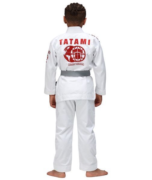 Дитяче кімоно Tatami біле 001 фото