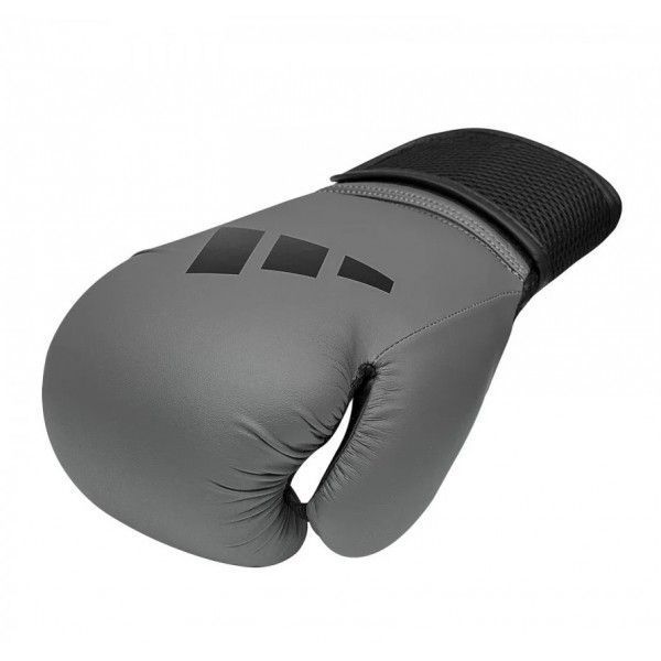 Боксерський набір Adidas Boxing Youth Kit сіро-чорний (груша 75&times;30 см + рукавички Hybrid 25) 00903121211 фото