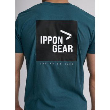 Зелена футболка IPPON GEAR BIG PRINT для дзюдо 00112 фото