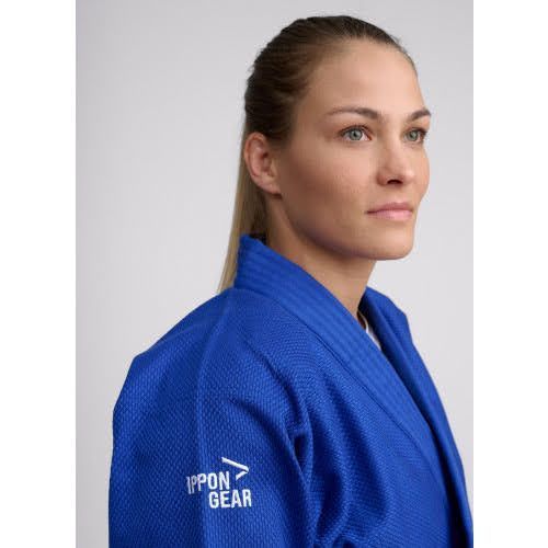 СИНЄ КІМОНО ДЛЯ ДЗЮДО IPPON GEAR BASIC 2 1161 фото