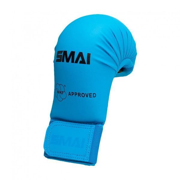 Рукавички для карате SMAI WKF сині 2223341231 фото
