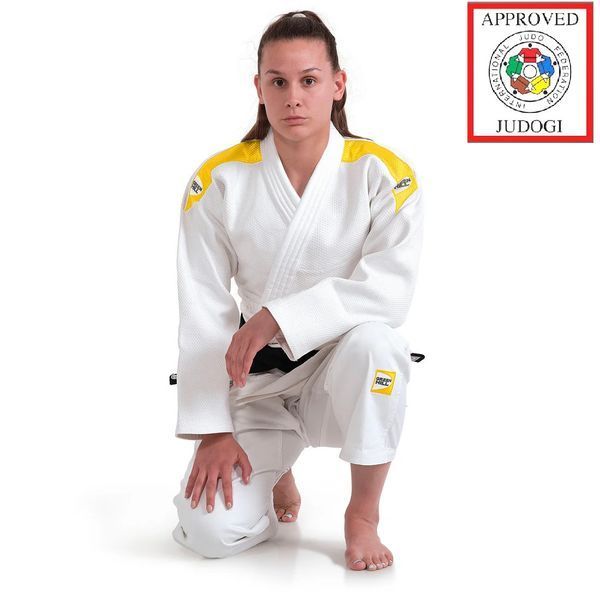 КОСТЮМ ДЛЯ ДЗЮДО GREEN HILL "PROFESSIONAL" СХВАЛЕНИЙ IJF (БІЛИЙ) 2050 фото