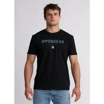 Чорна футболка IPPON GEAR CLAIM дзюдо 0501 фото