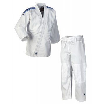 Кімоно для дзюдо Adidas серії Club синій градієнт| біле| Adidas J350P НФ-00000265 фото