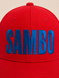 Червона бейсболка SAMBO для спортсмена