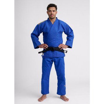 СИНЕ ЛІЦЕНЗІЙНЕ КІМОНО ДЛЯ ДЗЮДО IPPON GEAR LEGEND 2 (APPROVED IJF) 331 фото