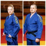 Синє кімоно для дзюдо BUDOGI PRO 650 г/м&sup2; &ndash; професійне дзюдоги для змагань 76684511 фото
