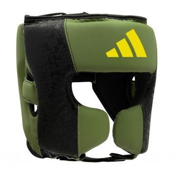 Шолом боксерський ADIDAS X ANDERSON SILVA 50 | зелений-чорно-жовтий | ADIDAS ADIAS50HG SILVA 50 фото