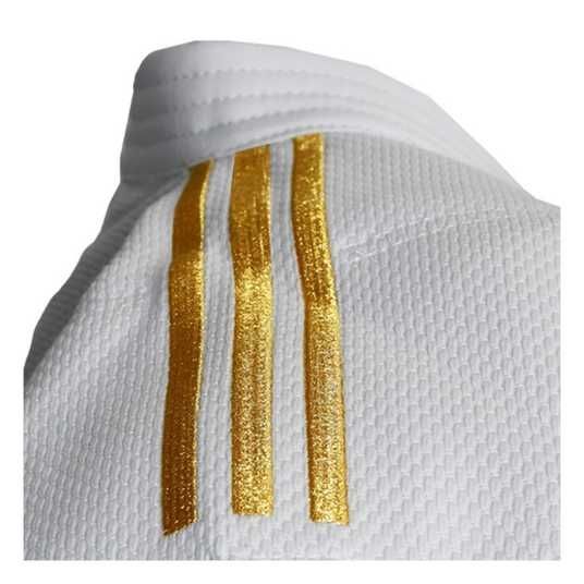 Кімоно для дзюдо Adidas Champion III Slim Fit IJF | Білий із