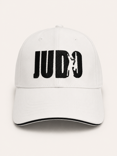 Біла бейсболка KINTAYO JUDO для дзюдоїста
