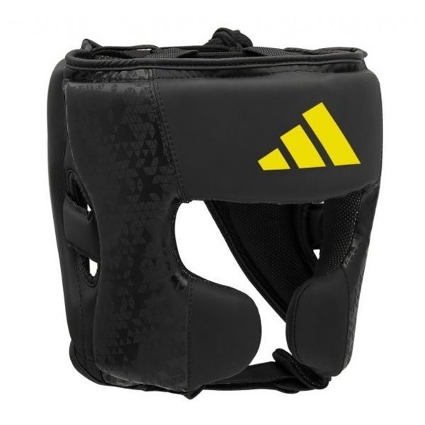 Шолом боксерський ADIDAS X ANDERSON SILVA 50 | чорно-жовтий | ADIDAS ADIAS50HG ANDERSON SILVA 50л фото